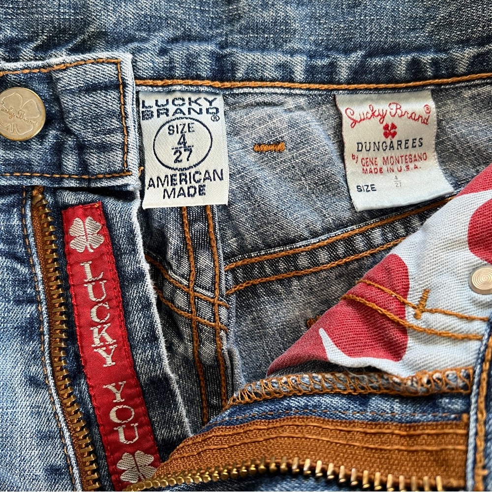 Lucky Brand Jeans, Sz 4/27, 100% Cotton, EUC.